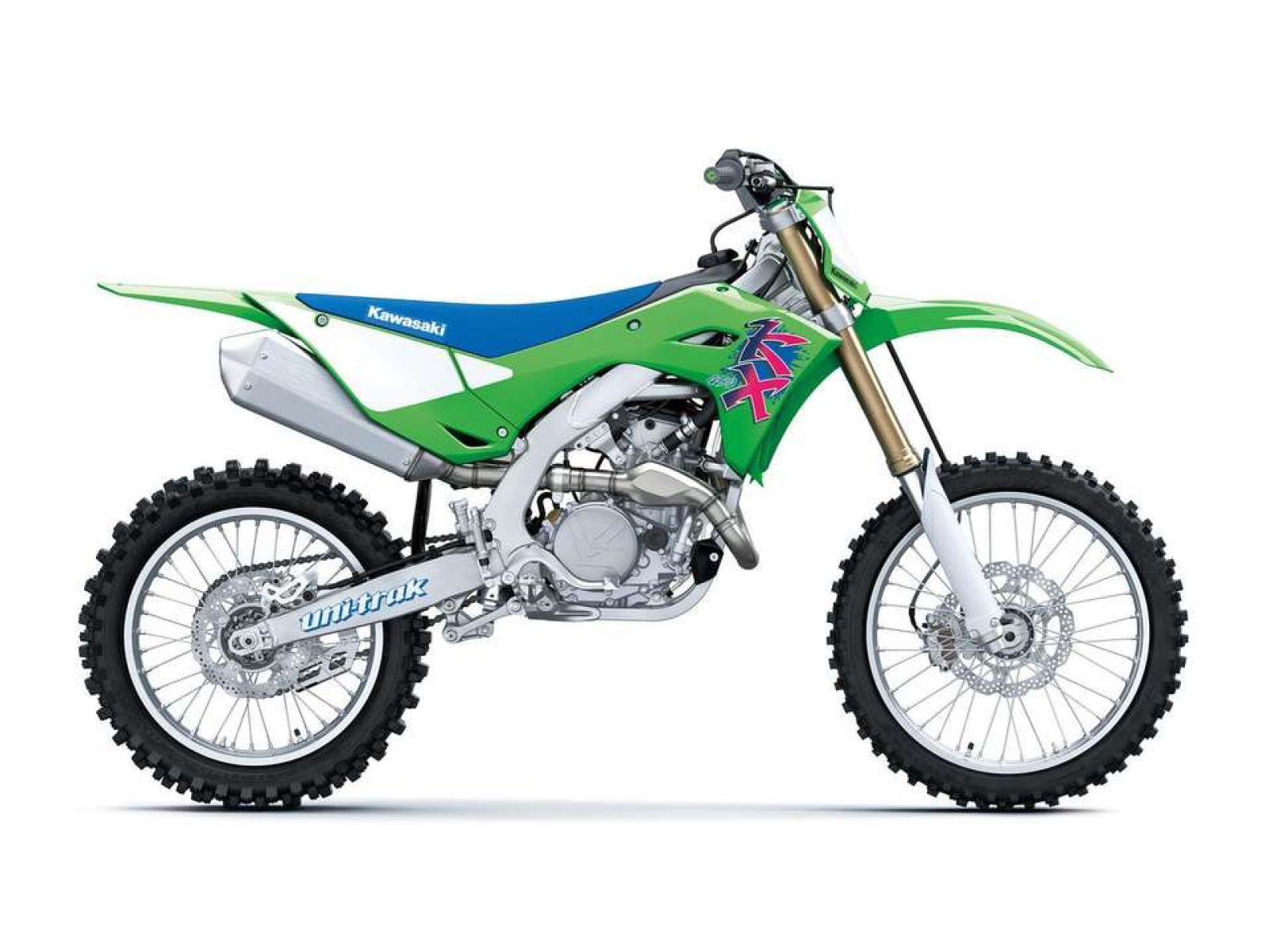 Мотоцикл KAWASAKI KX450 50th Anniversary (Grren blue white) 2024