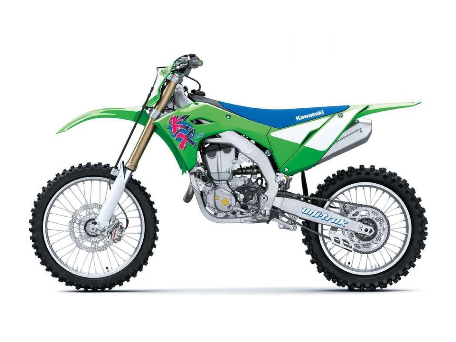Мотоцикл KAWASAKI KX450 50th Anniversary (Grren blue white) 2024
