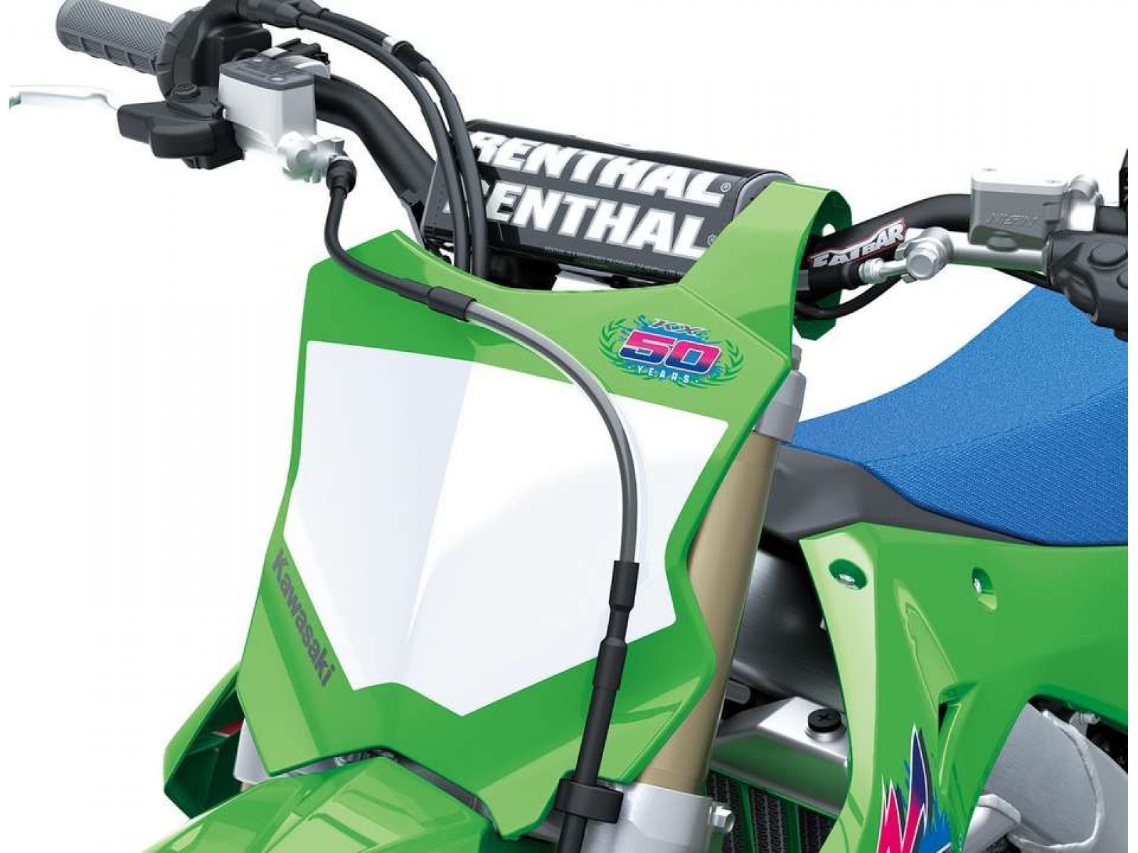 Мотоцикл KAWASAKI KX450 50th Anniversary (Grren blue white) 2024