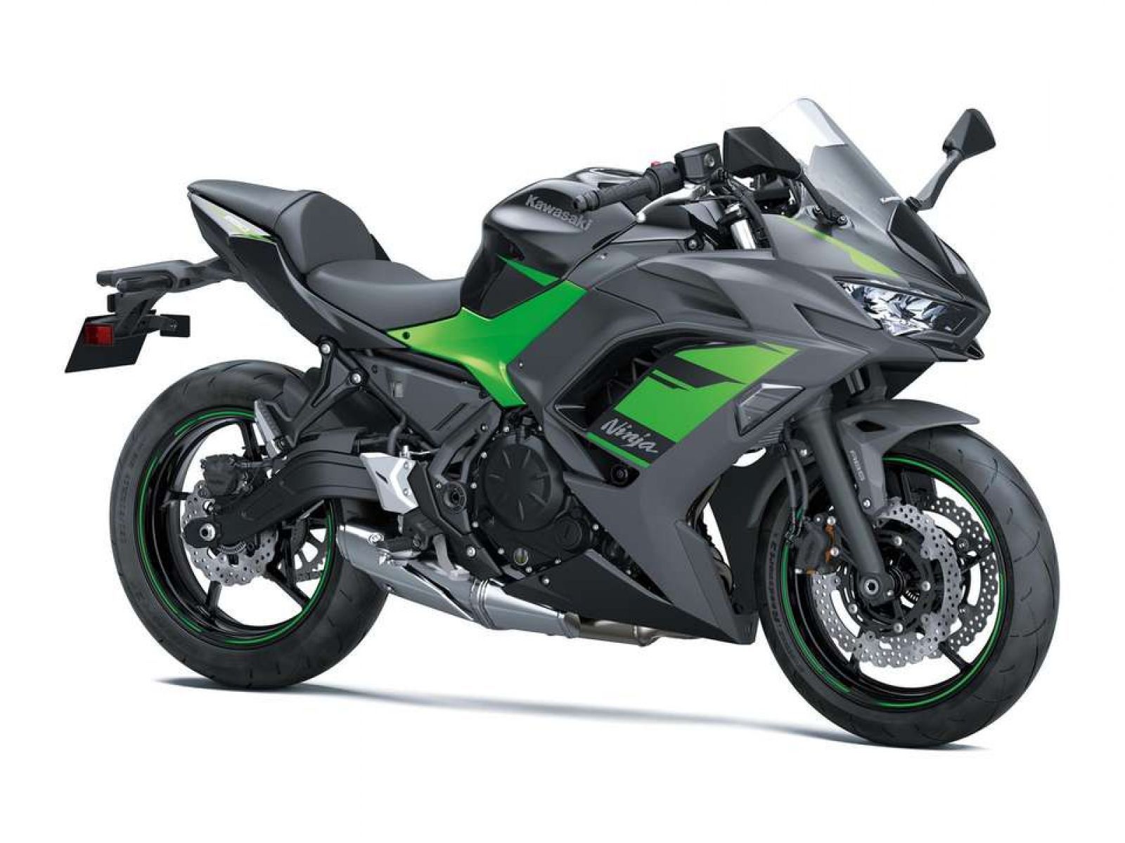 Мотоцикл KAWASAKI Ninja 650 (Grey/green) 2024