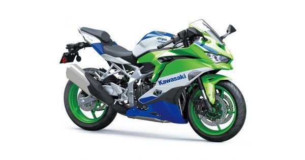 kawasaki ninja white and green