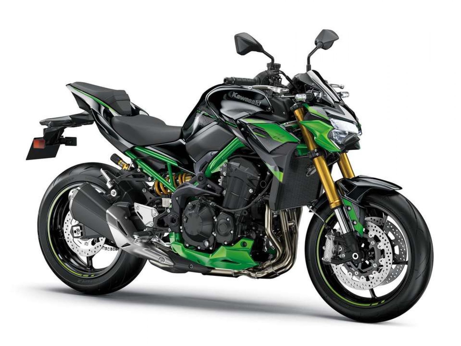 Мотоцикл KAWASAKI Z900 SE  (Grey/black/green) 2024