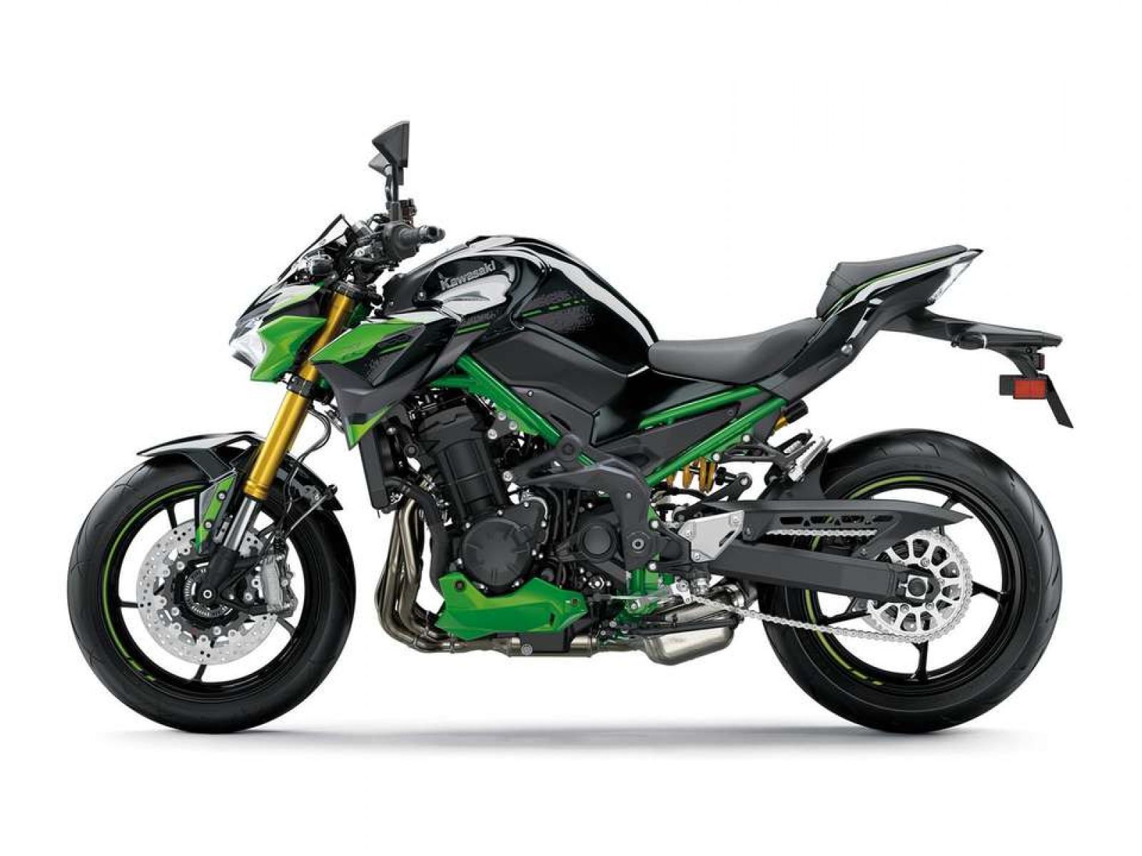 Мотоцикл KAWASAKI Z900 SE  (Grey/black/green) 2024