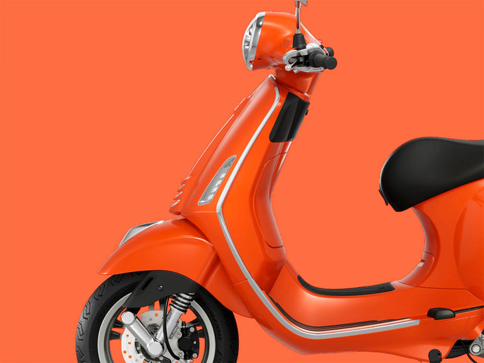 Мотороллер VESPA Primavera 50 (ORANGE) 2023