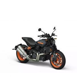 Мотоцикл Indian FTR (Stealth Gray / Orange Burst)