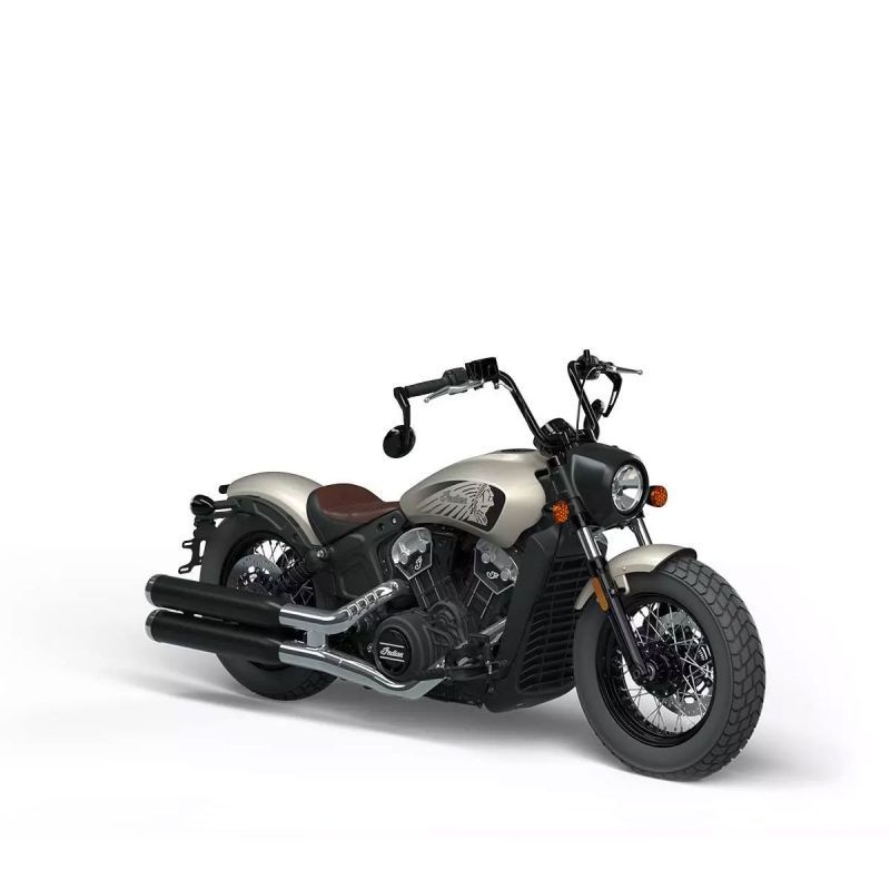 Indian SCOUT BOBBER TWENTY Silver Quartz Smoke