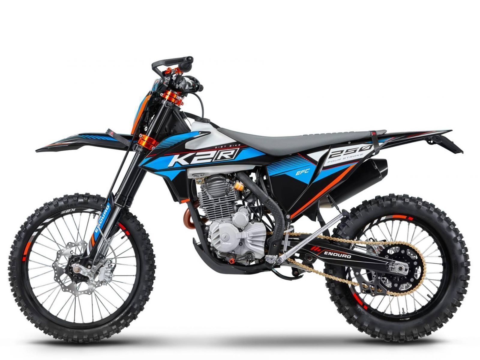 Мотоцикл K2R 250 EFC - Blue/Black '2023
