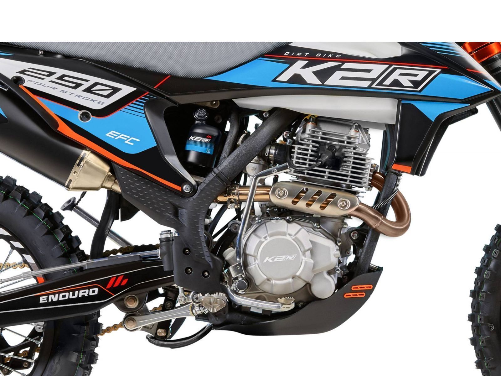 Мотоцикл K2R 250 EFC - Blue/Black '2023