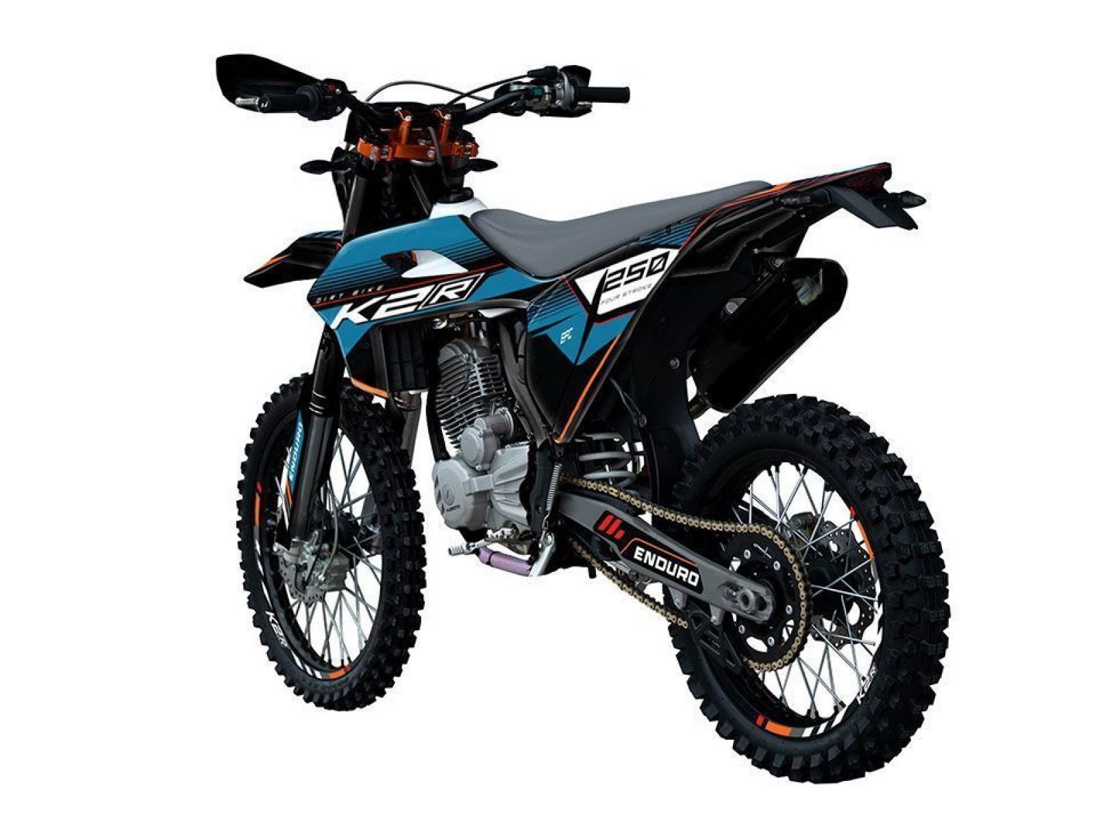 Мотоцикл K2R 250 EFC - Blue/Black '2024