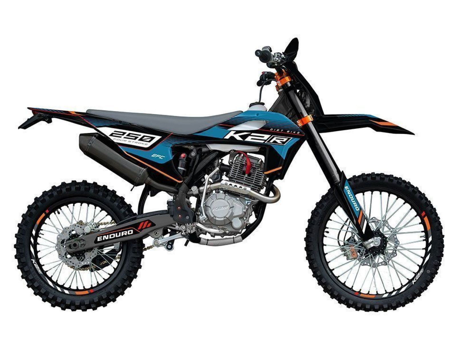Мотоцикл K2R 250 EFC - Blue/Black '2024