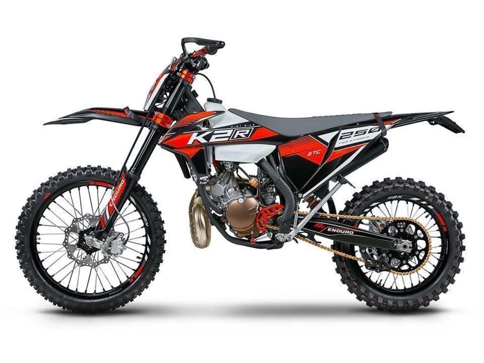 Мотоцикл K2R 250 ETC - Orange/Black '2024