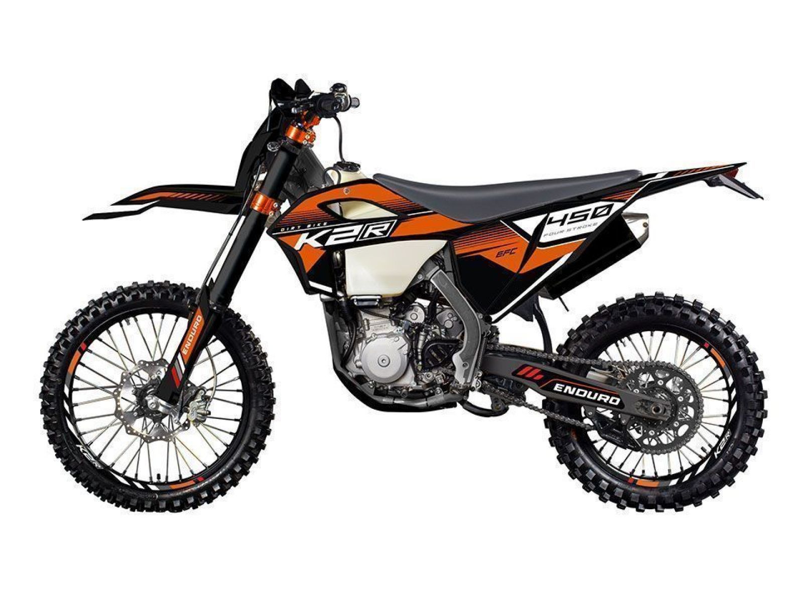 Мотоцикл K2R 450 EFC - Orange/Black '2023