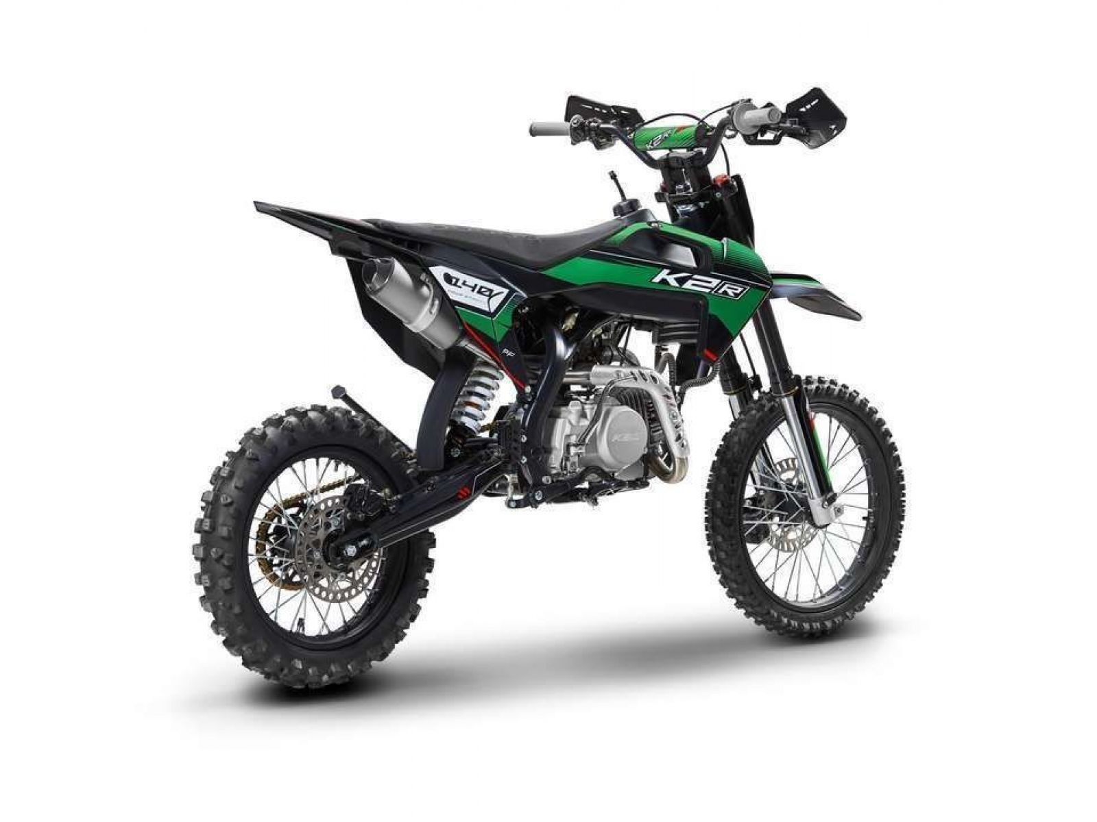 Питбайк K2R PF 140 - Green/Black '2023