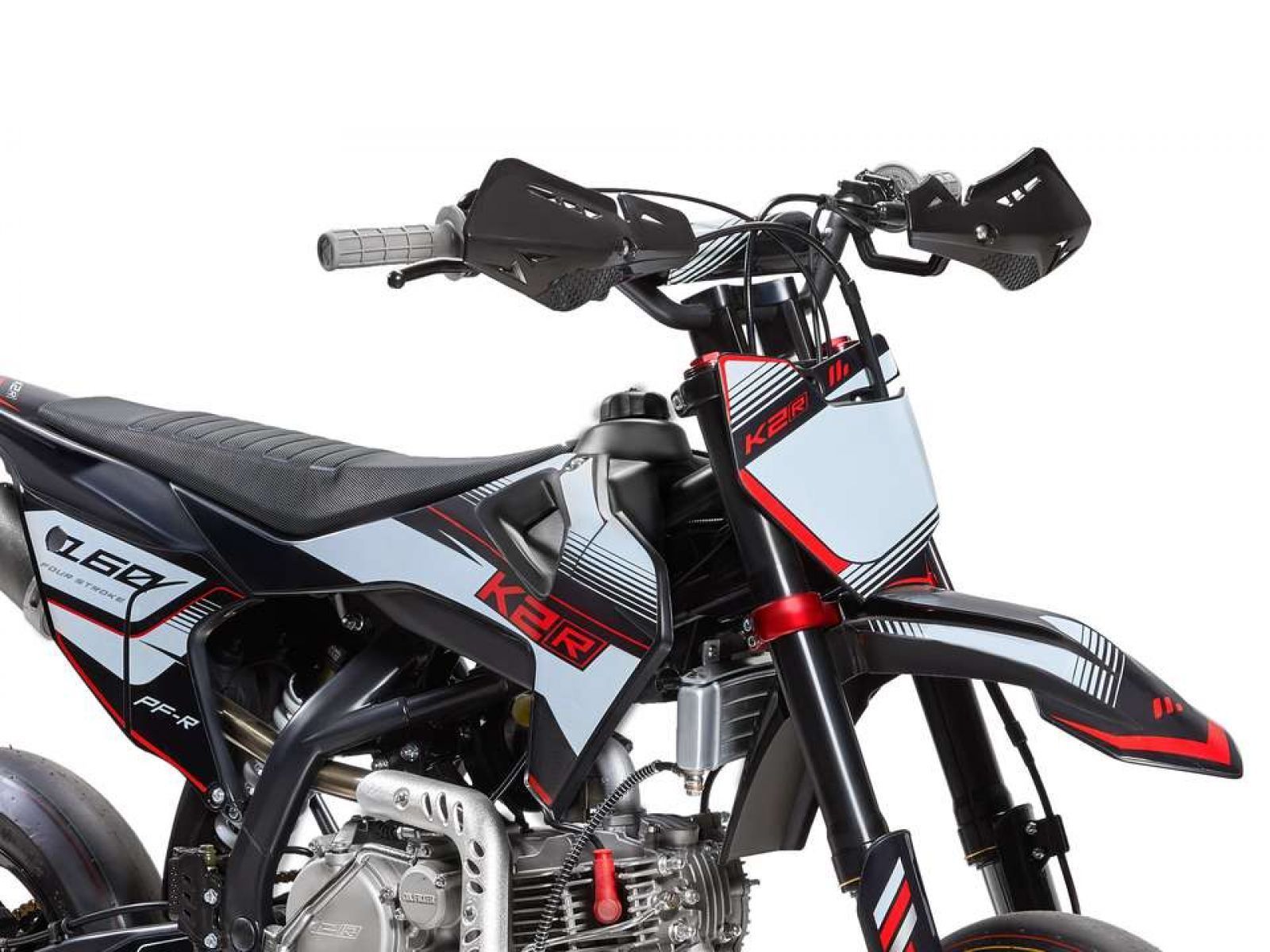 Питбайк K2R PF-R 160 - Red/White '2023