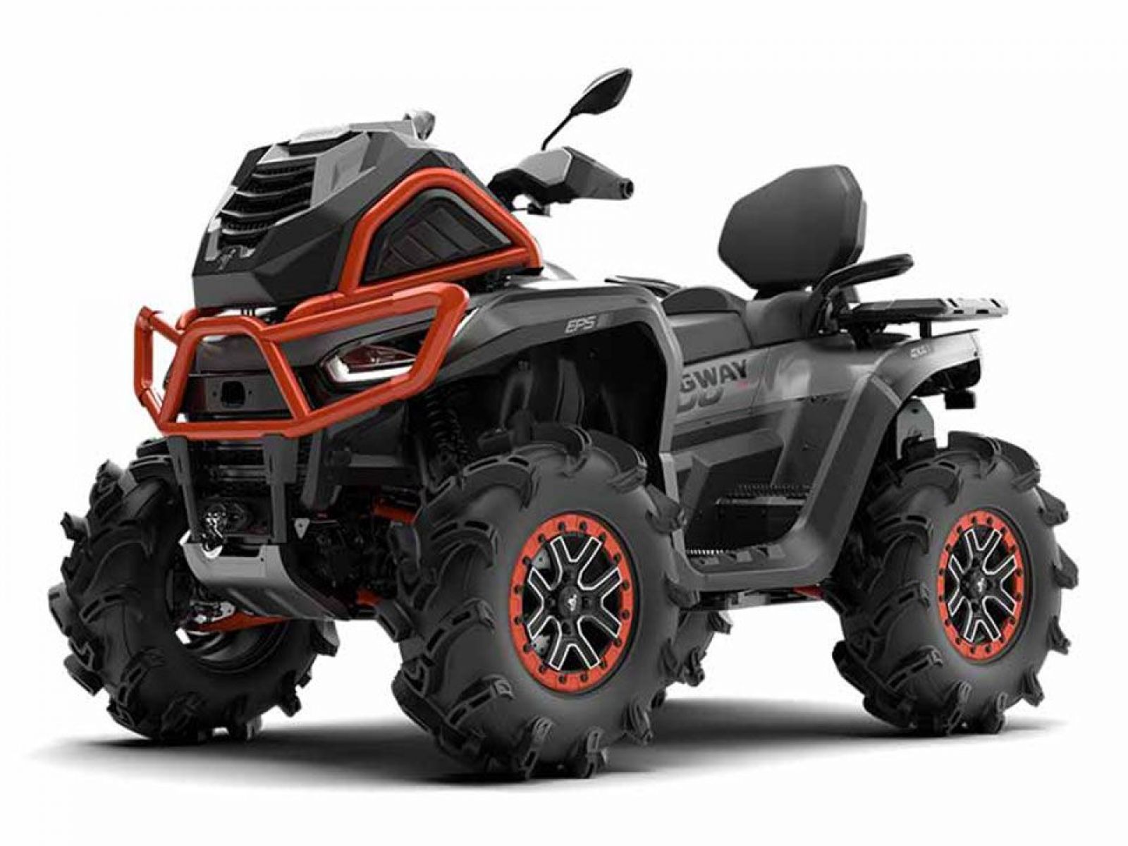 Квадроцикл SEGWAY AT10 LXW MUD (Серый/Красный) 2025