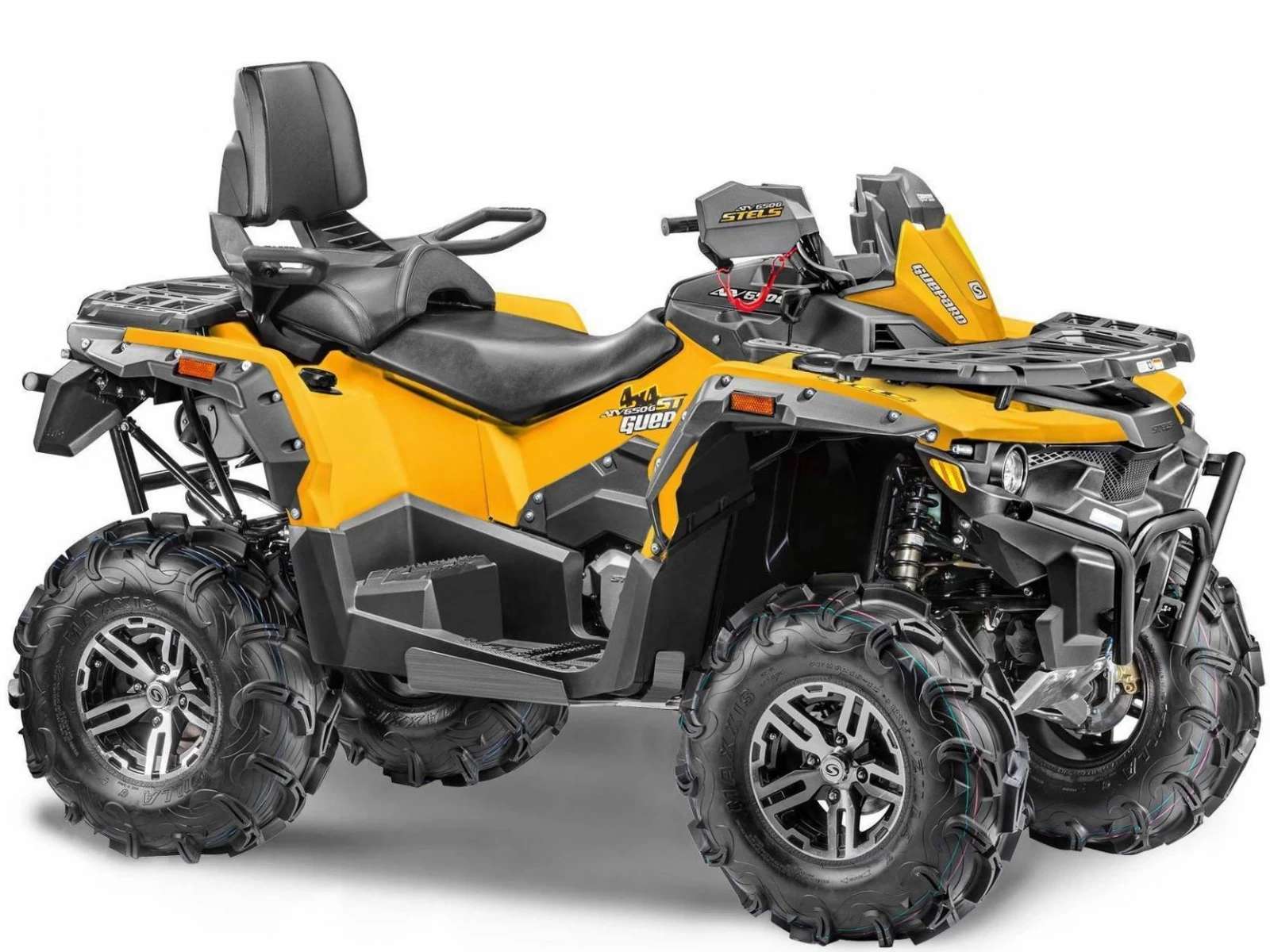 Квадроцикл STELS ATV 650 GUEPARD TROPHY EPS Черный