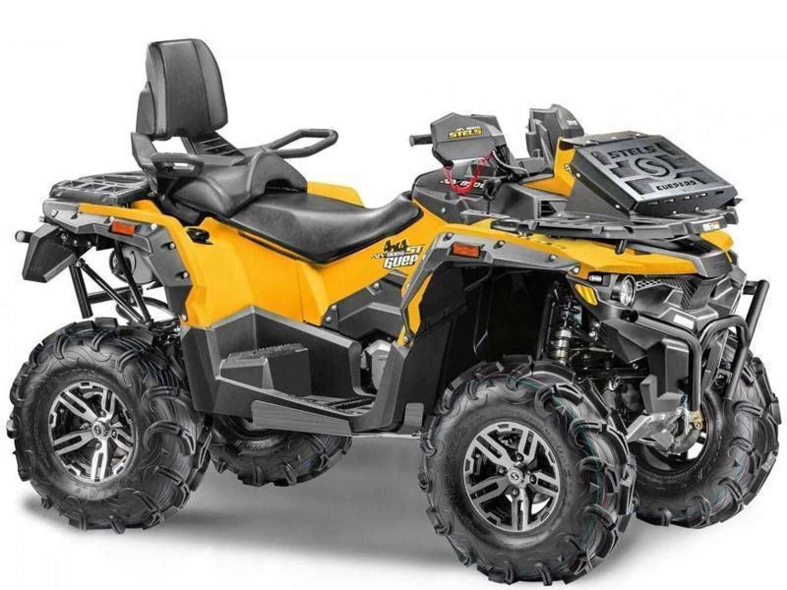 Квадроцикл STELS ATV 850 (PE) GUEPARD TROPHY PRO EPS CVTech (Черный) 2024