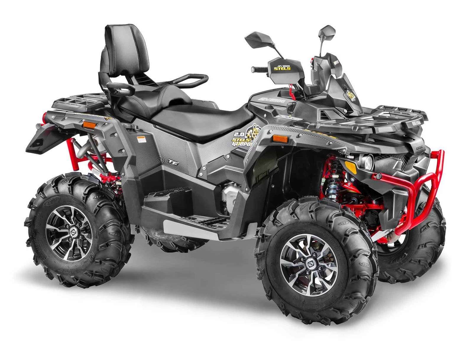 Квадроцикл STELS ATV 850 TE GUEPARD TROPHY PRO EPS 2.0 (Черный) 2024