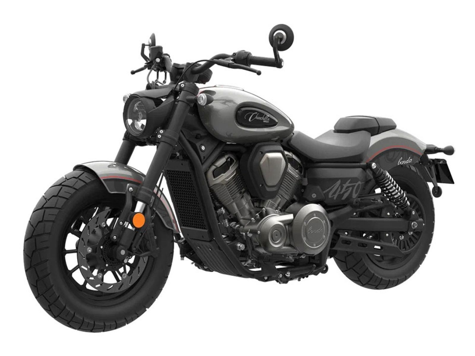 Круизер BENDA Chinchilla 500СС ABS (BD-500) (GRAY) 2025