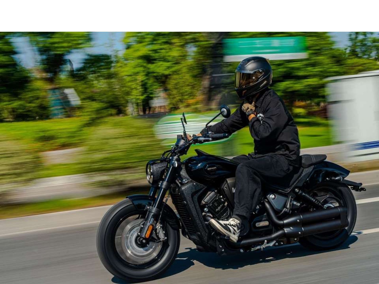 Круизер BENDA Dark Flag 500 ABS (BD-DF500) (WHITE) 2025