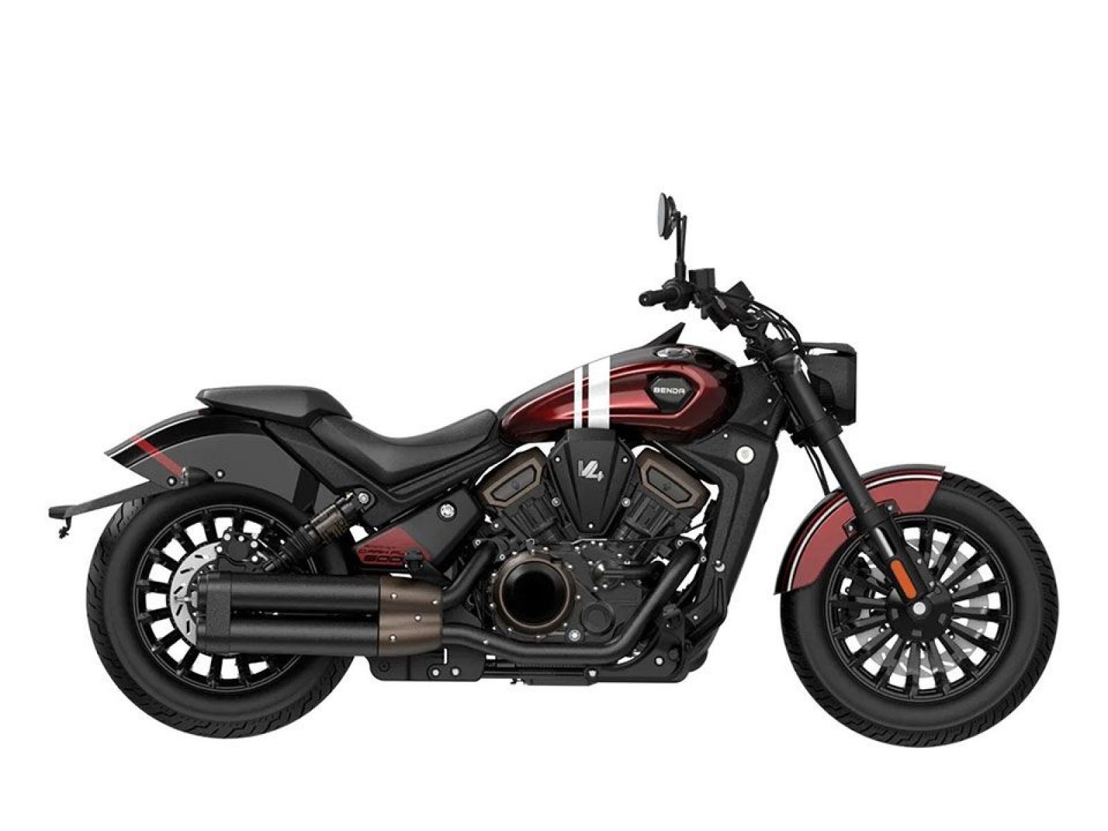 Круизер BENDA Dark Flag 500 ABS (BD-DF500) (RED) 2025