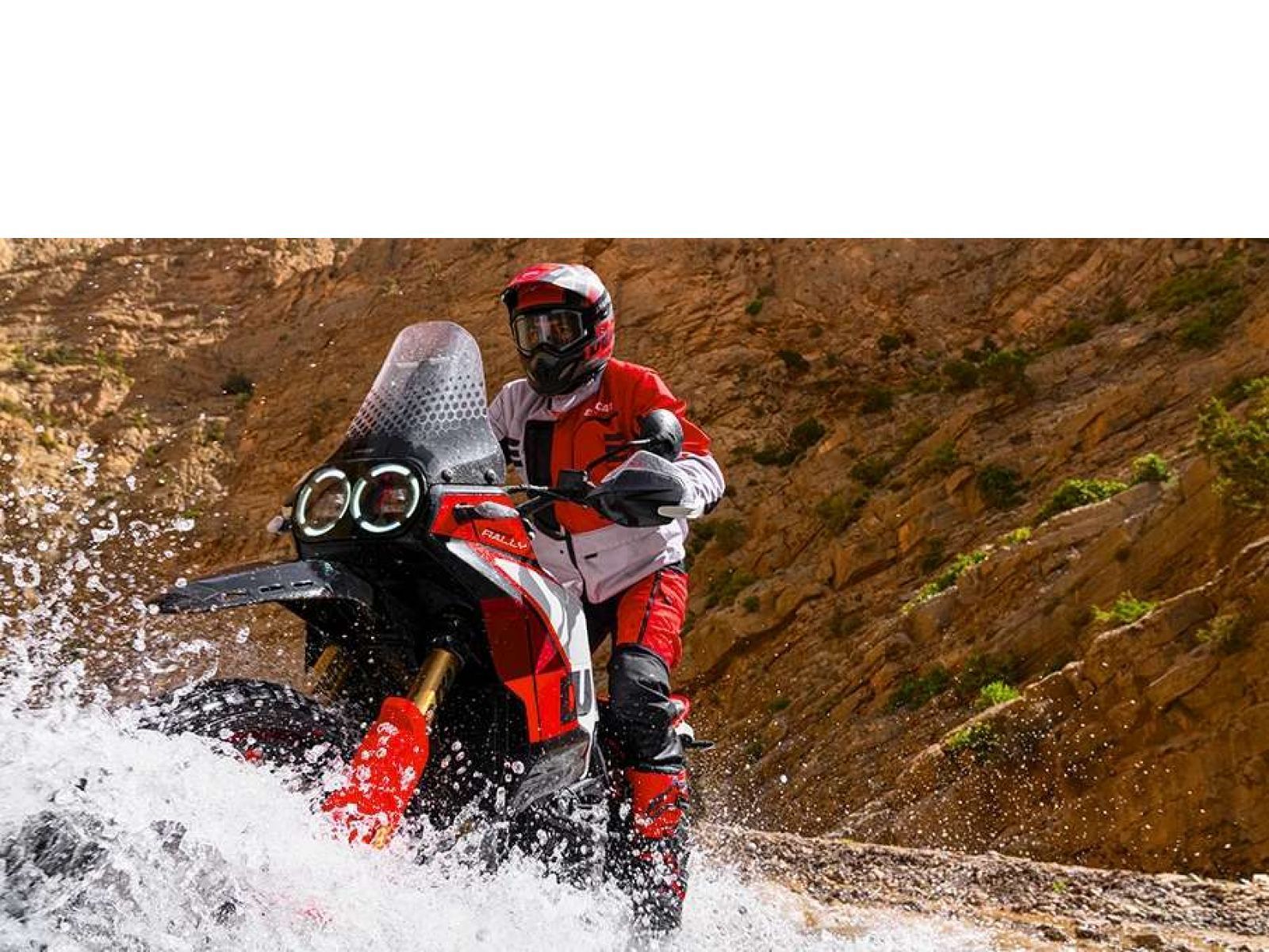 Мотоцикл DUCATI DESERTX RALLY (Trophy Blue) 2024