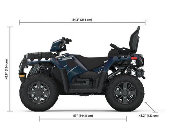Квадроцикл Polaris Sportsman Touring 850 - Navy Blue 2022