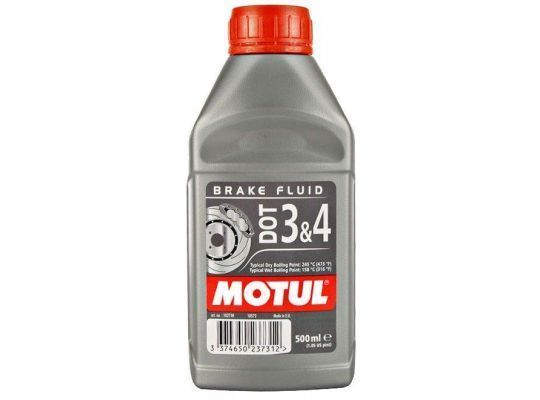 Тормозная жидкость Motul DOT 3&4 Brake Fluid FL 0,5л