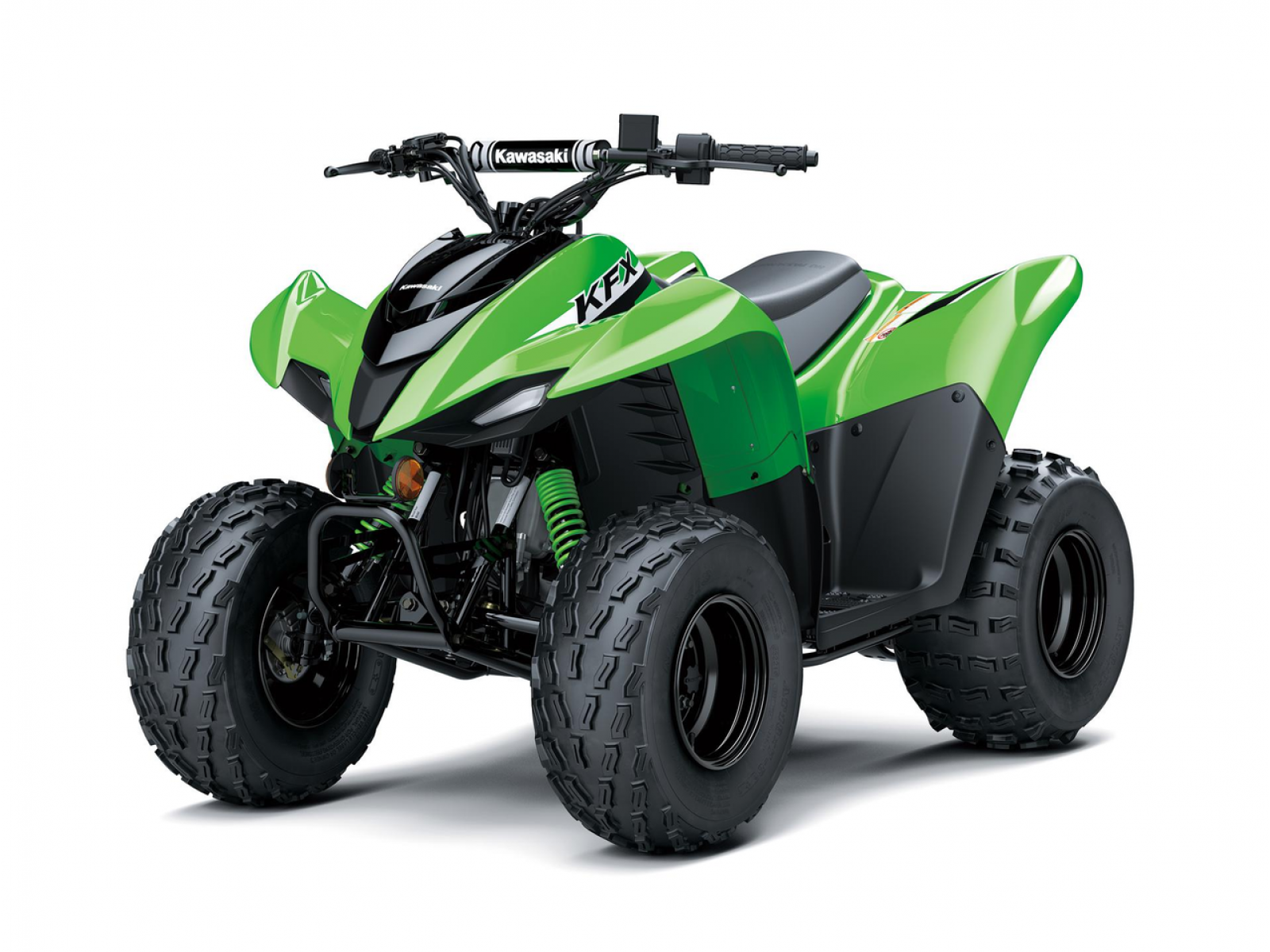 Квадроцикл KAWASAKI KFX90 (Lime Green) 2023