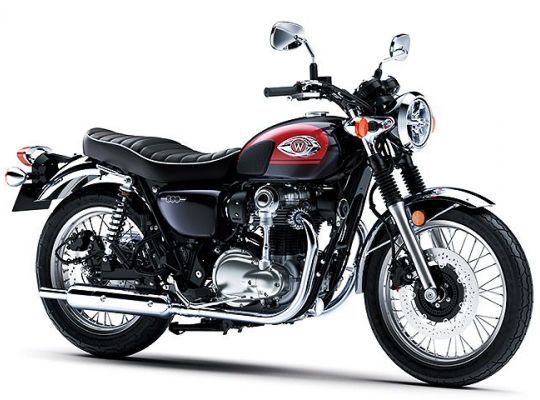 Мотоцикл KAWASAKI W800 (black red) 2024