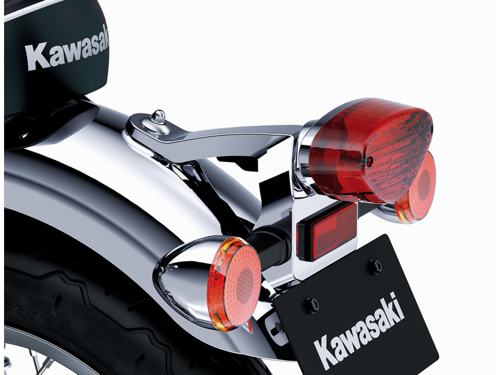 Мотоцикл KAWASAKI W800 (black red) 2024
