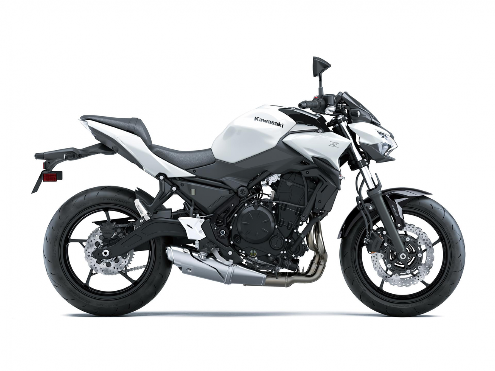 Мотоцикл KAWASAKI Z650 (Graphite Black - Green Bone) 2026