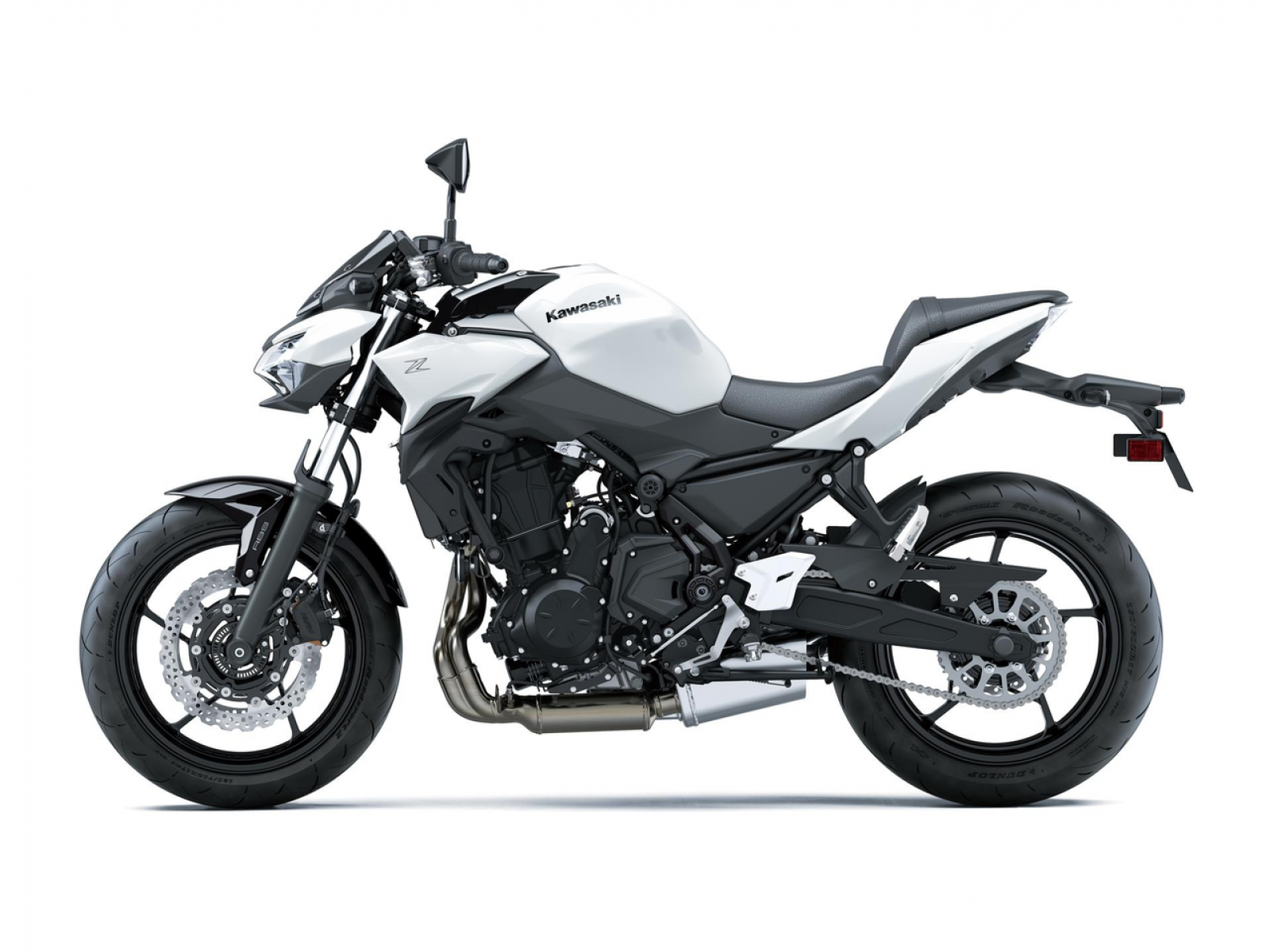 Мотоцикл KAWASAKI Z650 (Graphite Black - Green Bone) 2026
