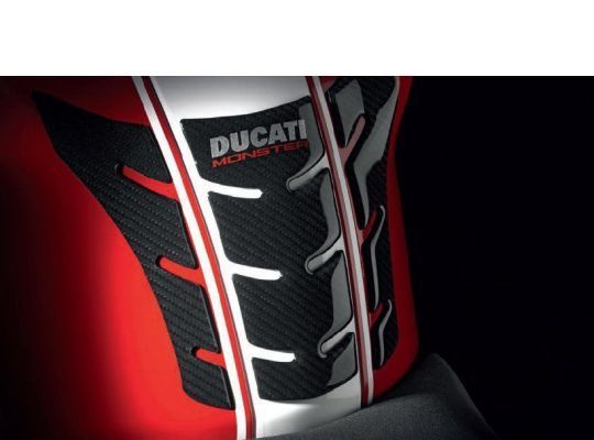 Наклейка на бензобак Ducati Carbon