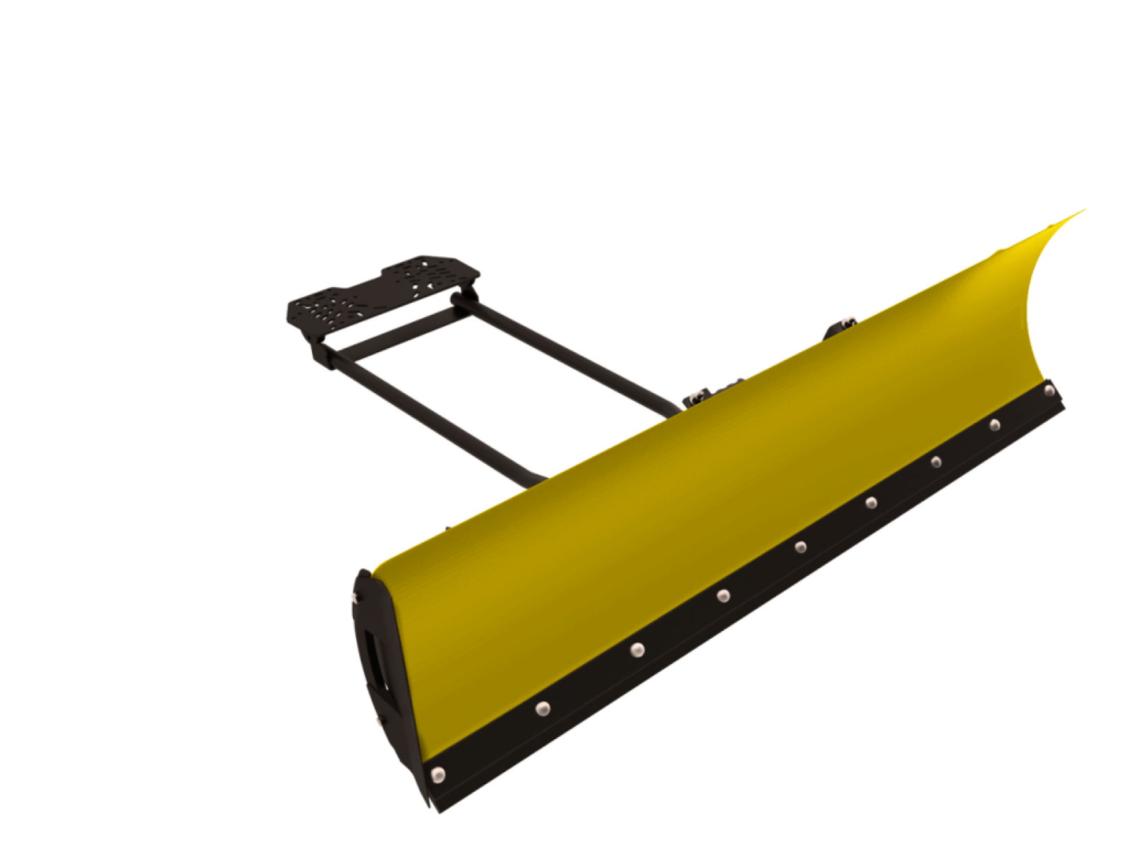 Отвал для снега универсальный ATVIRON желтый с быстросъемным механизмом 00.5.13-Y