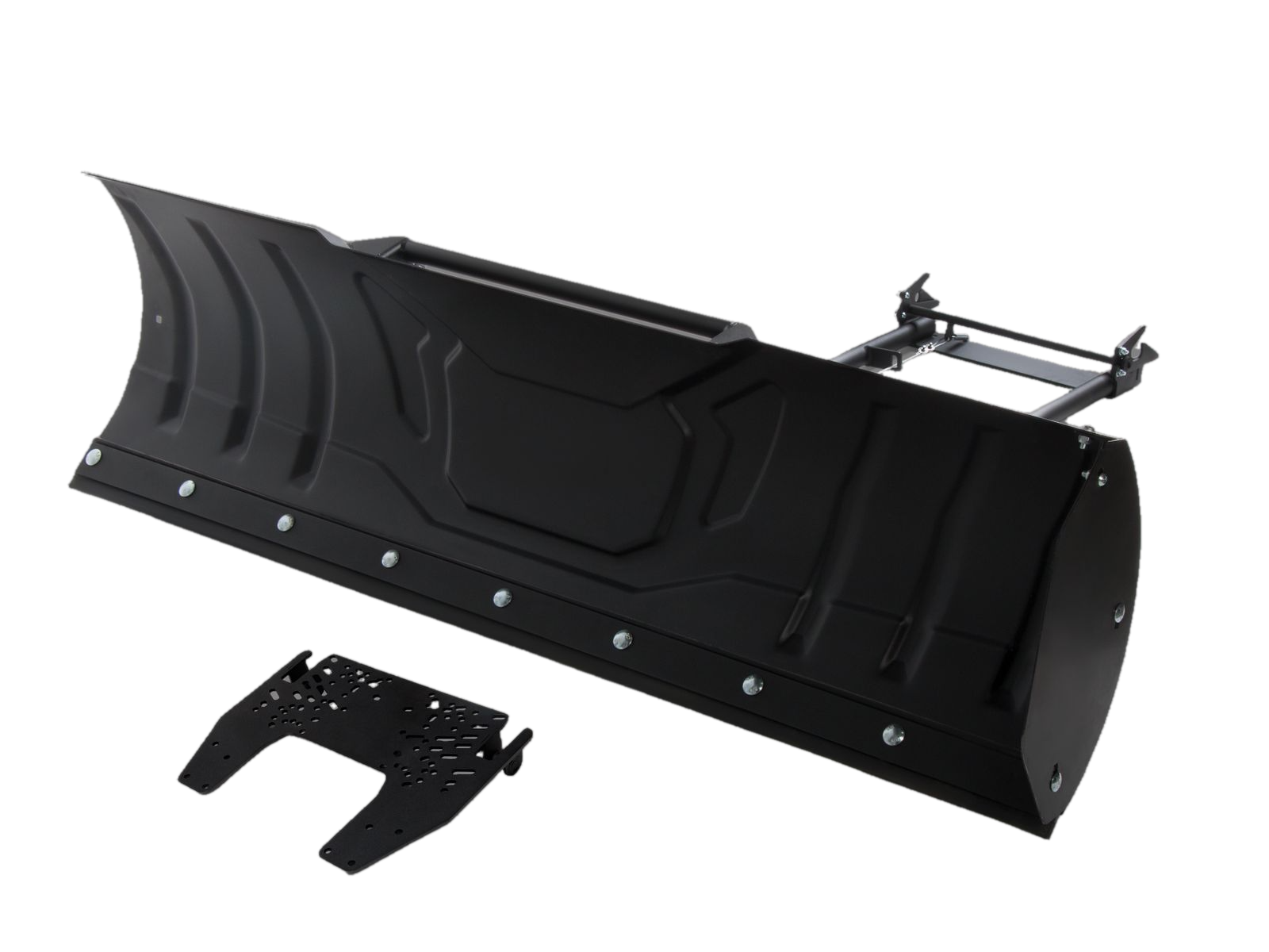 Отвал для снега черный универсальный ATVIRON с быстросъемным механизмом 00.5.13