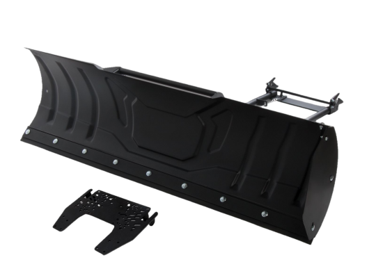 Отвал для снега черный универсальный ATVIRON с быстросъемным механизмом 00.5.13