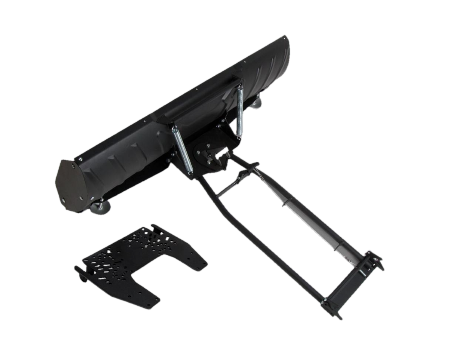 Отвал для снега черный универсальный ATVIRON с быстросъемным механизмом 00.5.13