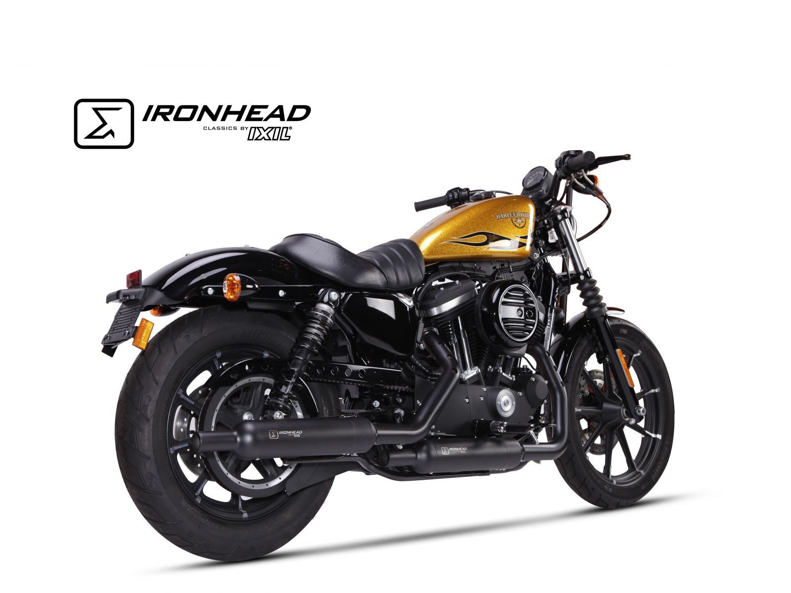 Выхлопная система IXIL КОМПЛЕТ HARLEY DAVIDSON SPORTSTER XL 883 14-16 HC1B HD1009SBx2