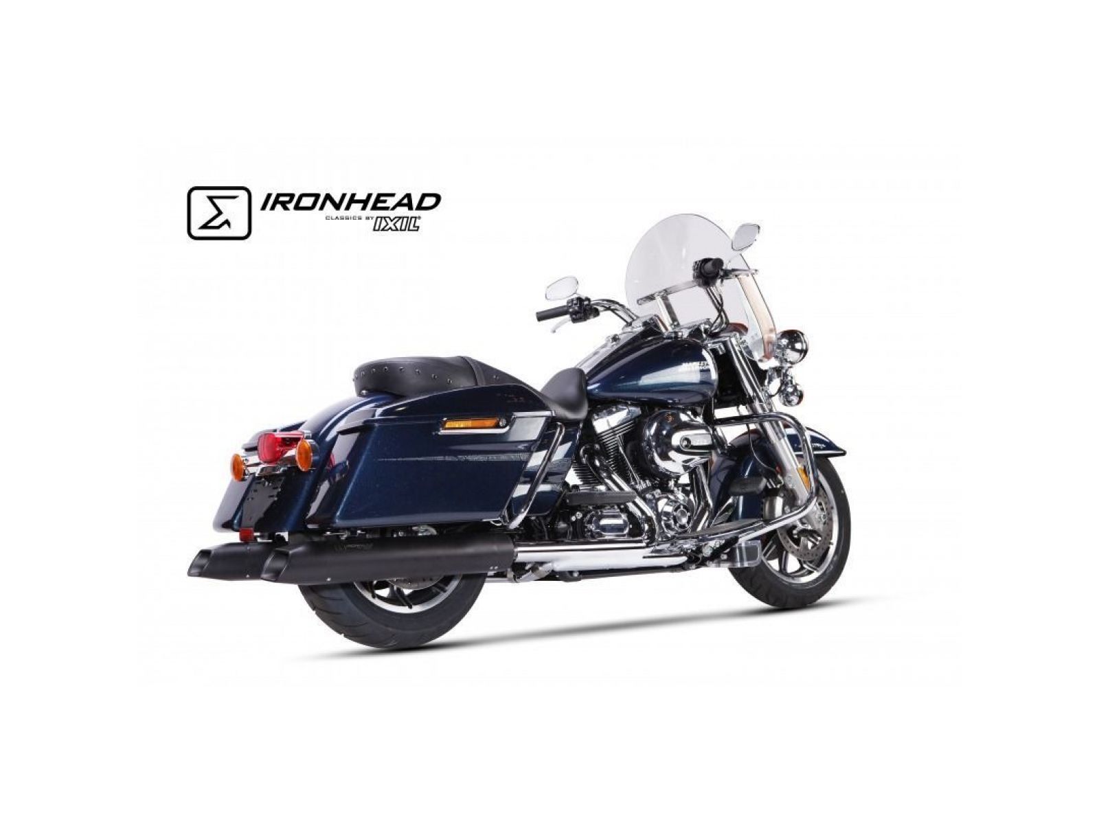 Выхлопная система IXIL КОМПЛЕКТ HARLEY DAVIDSON TOURING ROAD KING 06-16 HC2-1B HD1016SB/HD1017SB