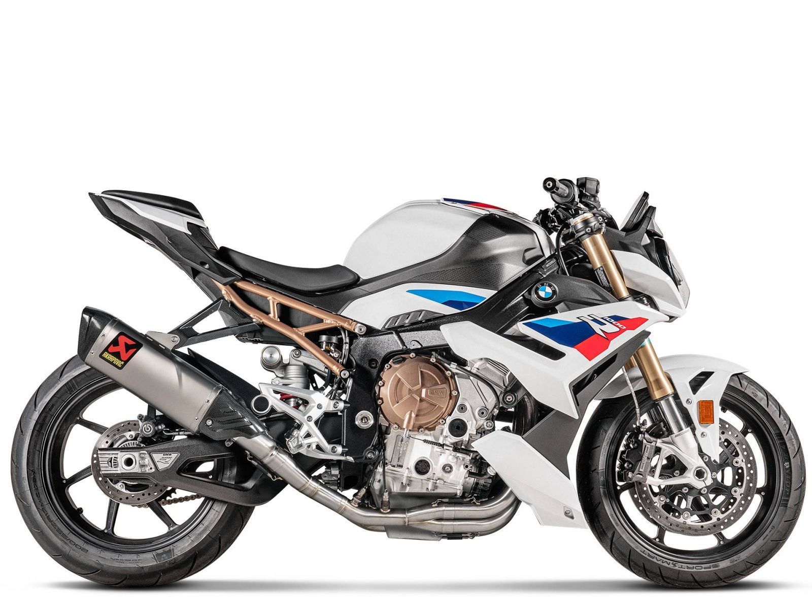 Накладка карбоновая выхлопной системы Akrapovic для BMW S 1000 RR 2019-2021 / S 1000 R 202