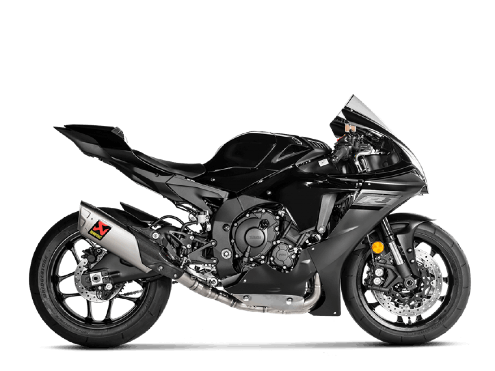 Выхлопная система AKRAPOVIC RACING Titanium для Yamaha R1 15-16, R1M 15-22