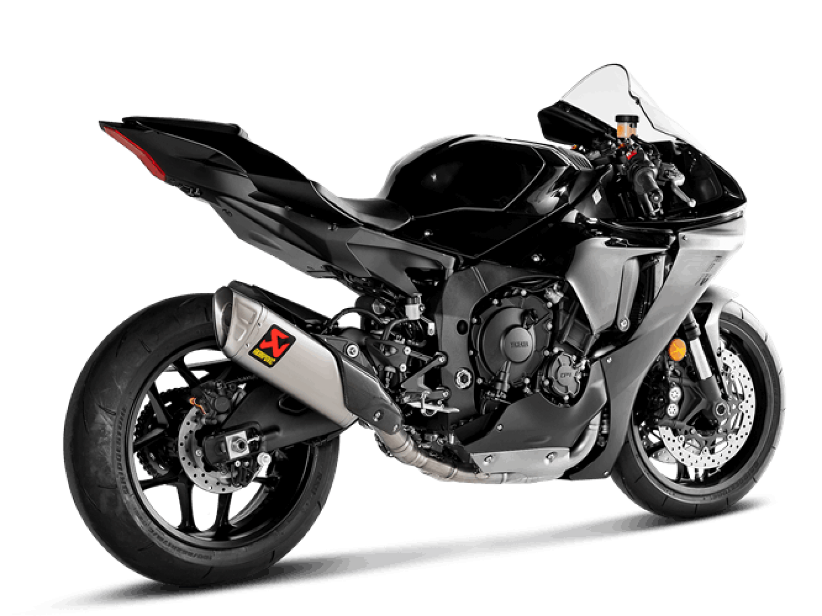 Выхлопная система AKRAPOVIC RACING Titanium для Yamaha R1 15-16, R1M 15-22