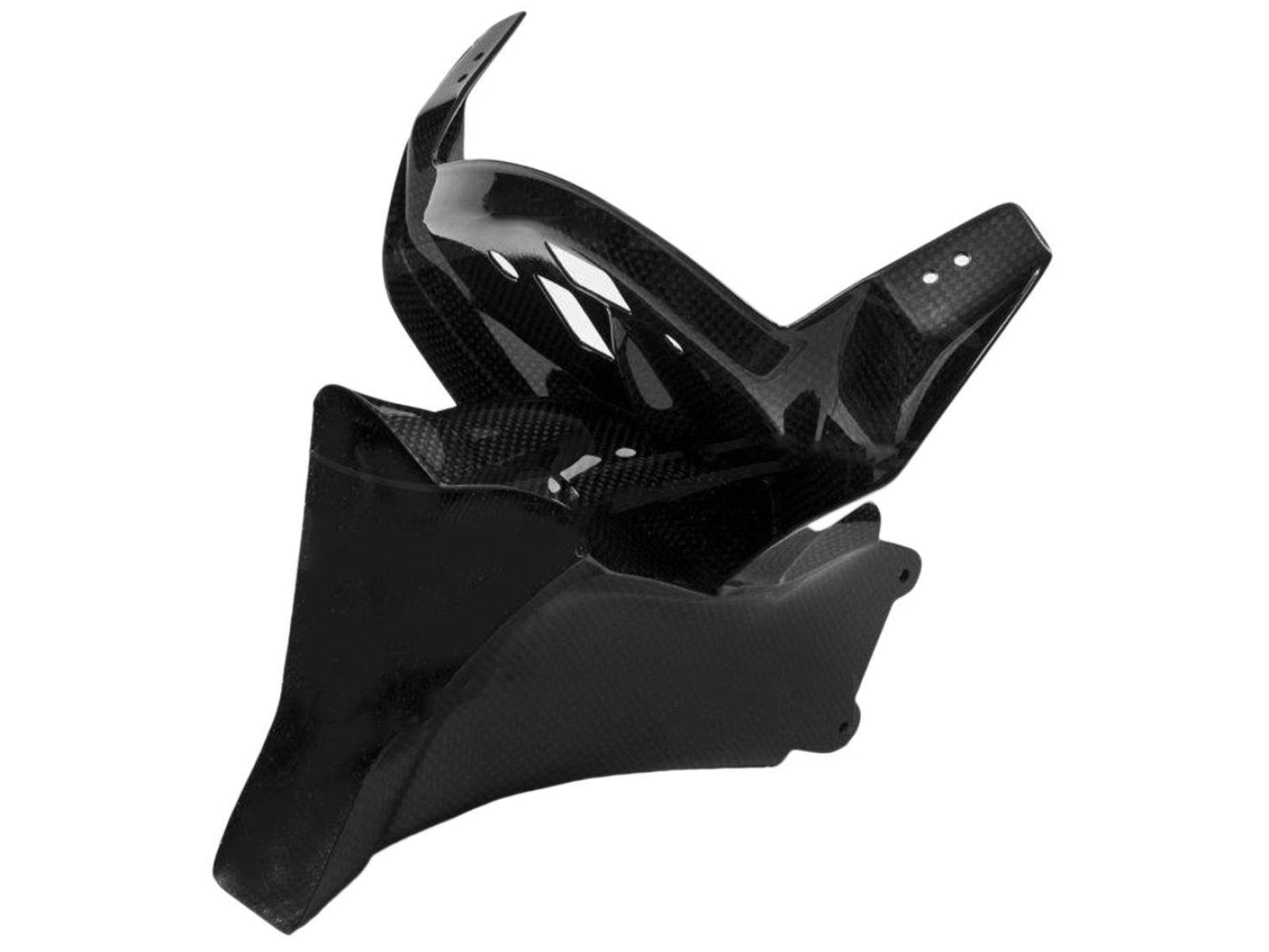 Воздухозаборник с кронштейном приборной панели Carbonin для BMW S1000RR 15