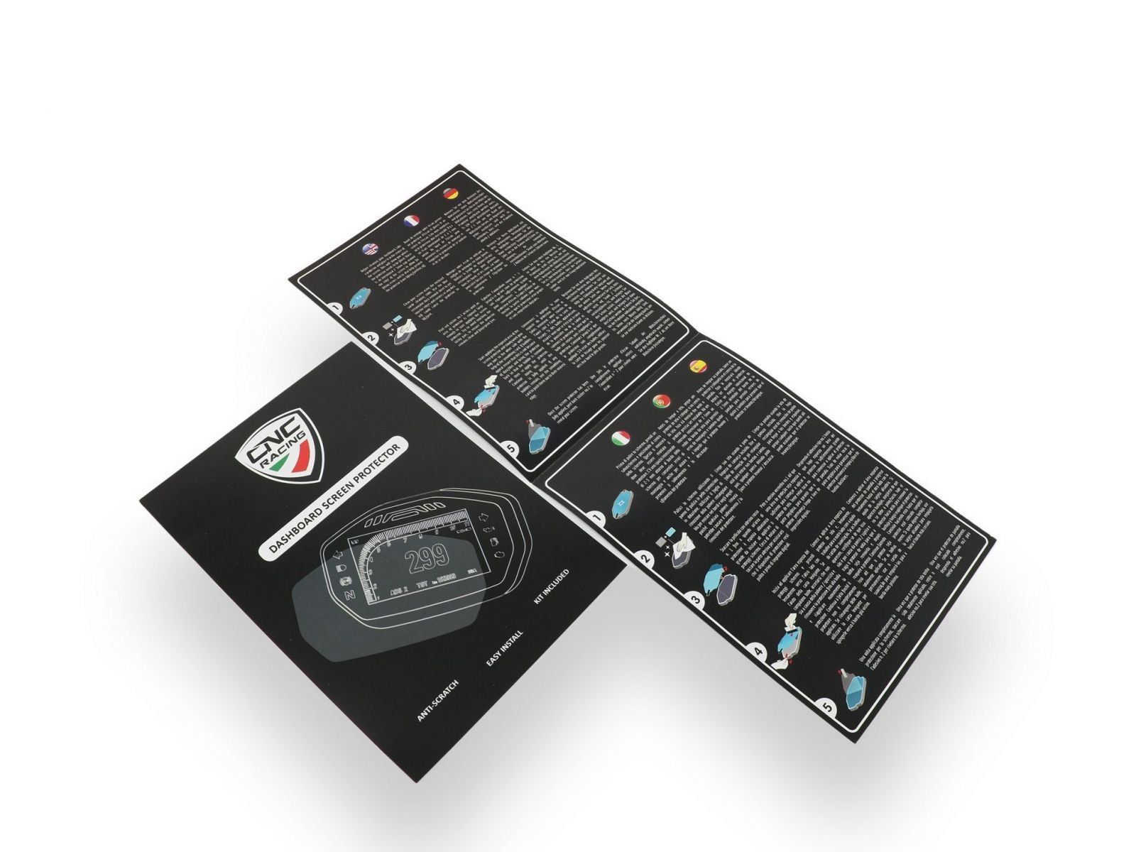 Защитная плёнка для приборной панели CNC RACING DP013N для Ducati Scrambler 1100 18-19