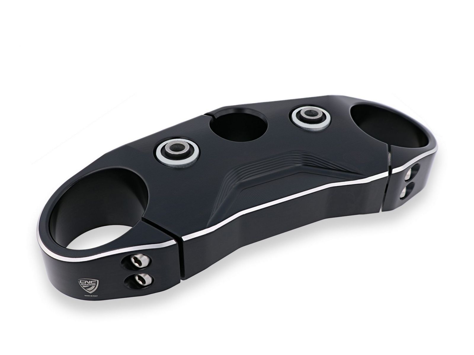 Траверса верхняя CNC RACING PST10BS Black/Silver для Ducati XDiavel 16-20