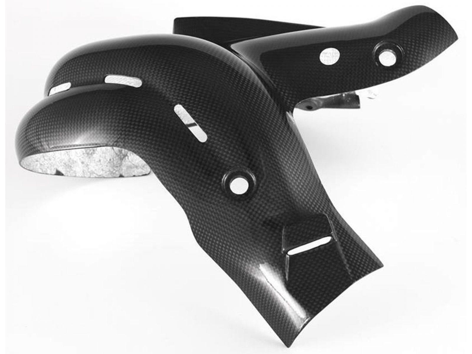 Накладка на коллектор OEM FullSix Carbon для Ducati Panigale V4 18-19