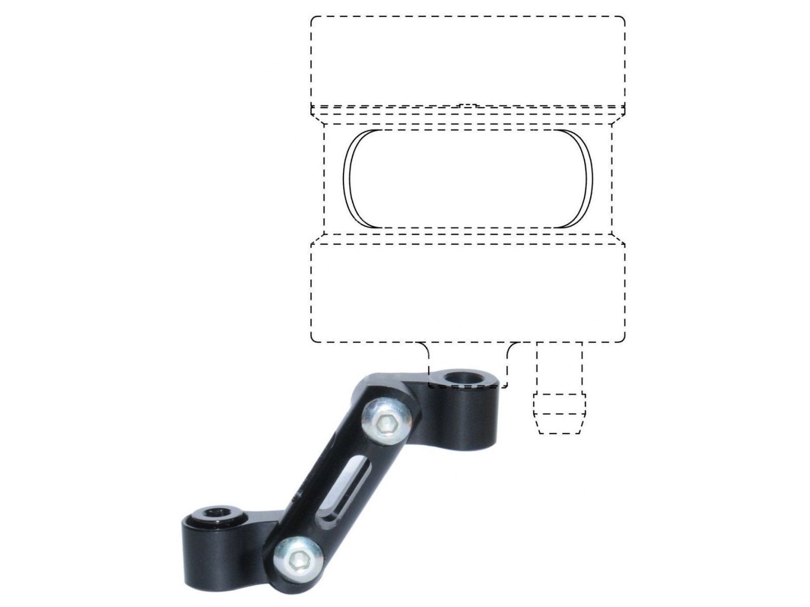 Кронштейн тормозного бачка LighTech универсальный