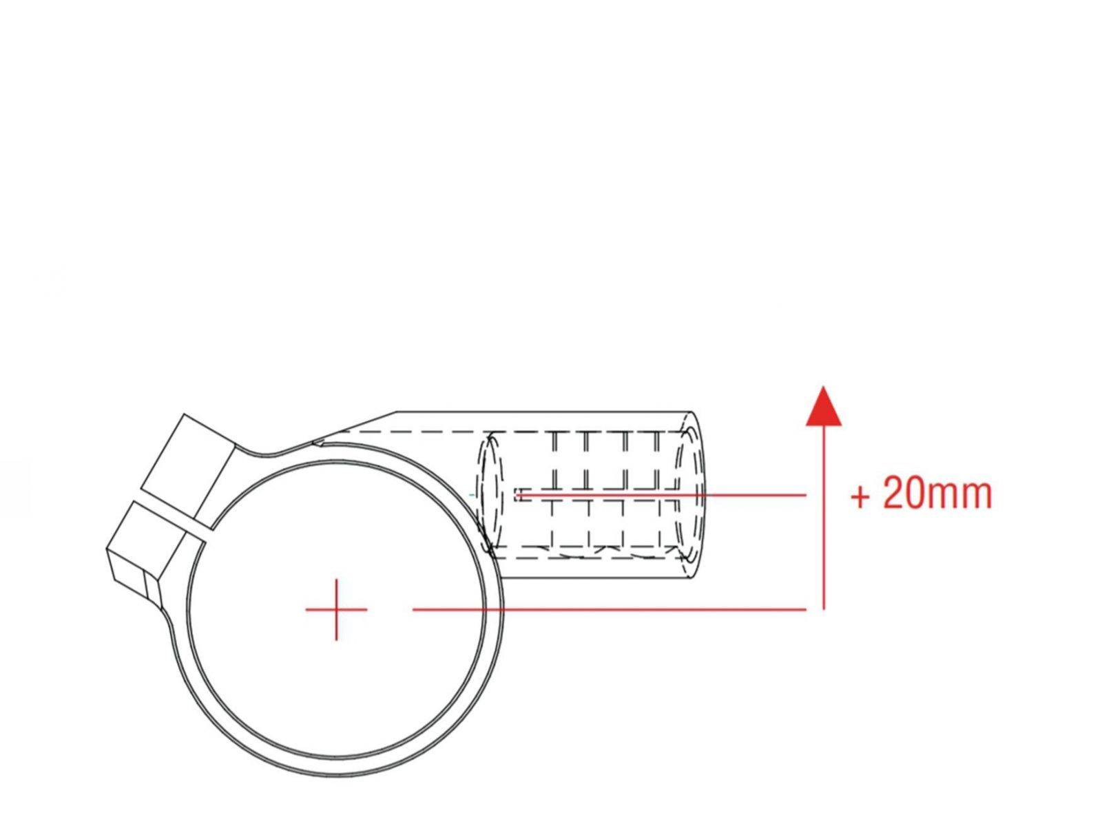 Крепление клипонов Lightech MOZ5001 для Aprilia, Honda, Kawasaki, MV Agusta, Suzuki, Triumph, Yamaha