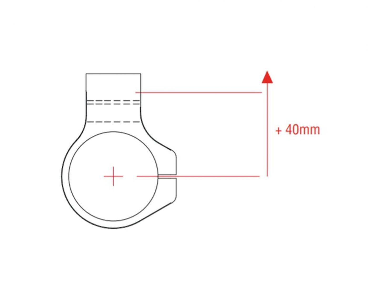 Крепление клипонов Lightech MOZ5110 для Aprilia RSV1000 00-05, RSV4 Factory/APRC/RF 09-20, Kawasaki ZX-6R 09-17